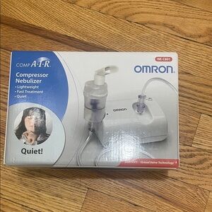 New OMRON White and Blue Nebulizer System